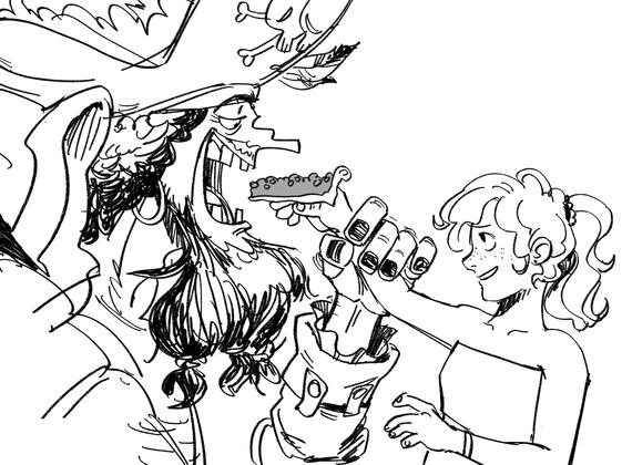 Canon x OC Two Partial Body